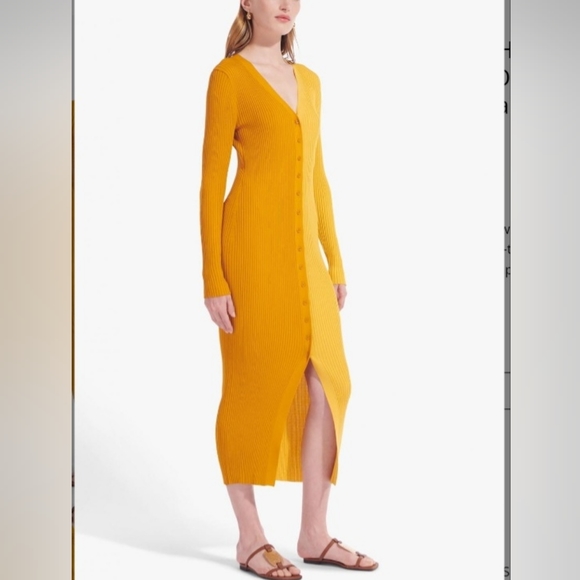 Staud Shoko Sweater Honey Goldie - Picture 6 of 12